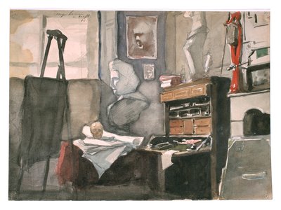 デルフトの私の部屋 作： Jan Toorop