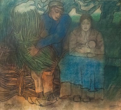 親の幸せ 作： Jan Toorop