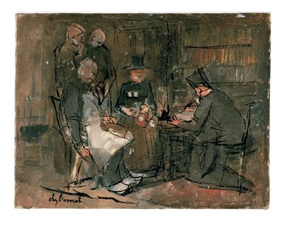 「弁護士事務所」（研究） 作： Jan Toorop