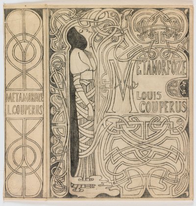バンドのデザイン: Louis Couperus, Metamorfoze, 1897 作： Jan Toorop