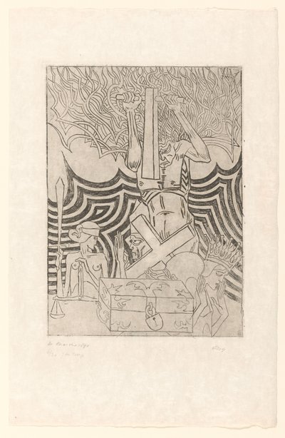 De Anarchie (オブジェクトの元のタイトル) De Anarchist (原題) 作： Jan Toorop