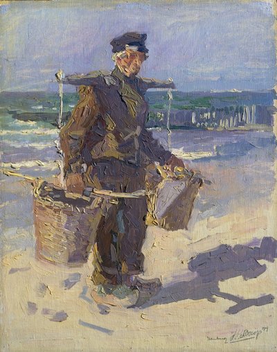 貝の漁師 作： Jan Toorop