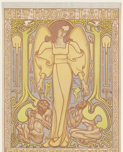ハイ・カントリー。 Beekbergen (オブジェクトのタイトル) 作： Jan Toorop