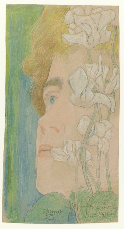マルグリット マルグリットの肖像 作： Jan Toorop