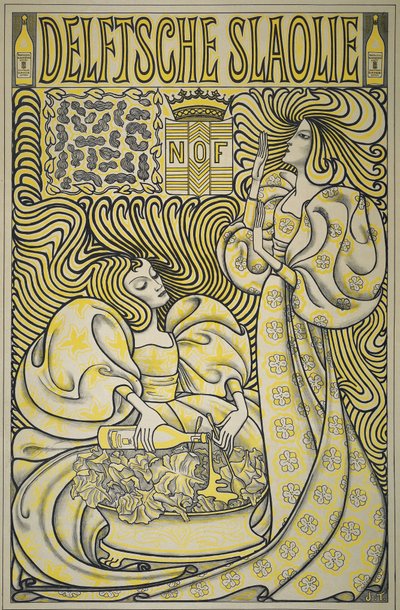 デルフト サラダ オイルのポスター 作： Jan Toorop