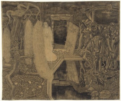 悲しみの古い庭 エンシェント ガーデン オブ レイバーズ 作： Jan Toorop