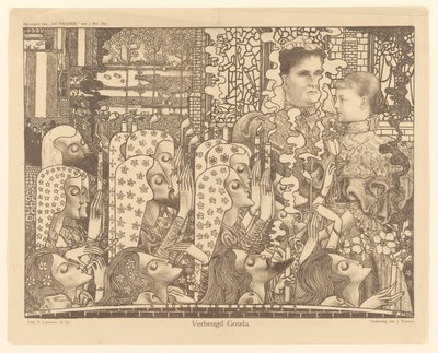 Delighted Gouda (オブジェクトの元のタイトル) 作： Jan Toorop
