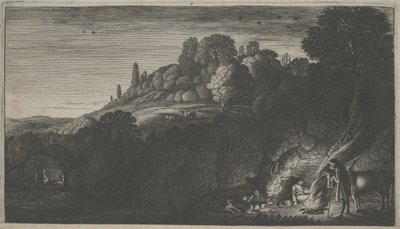 エジプトへの逃避（彫刻） 作： Jan Van de II Velde