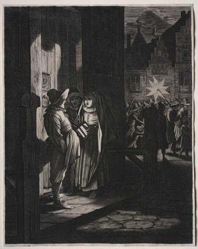 星の王、ナイトピース、1630年。 作： Jan Van de Velde