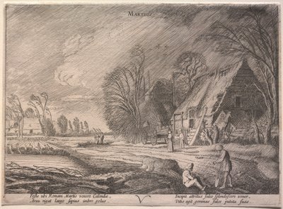 12か月：3月。 作： Jan Van de Velde