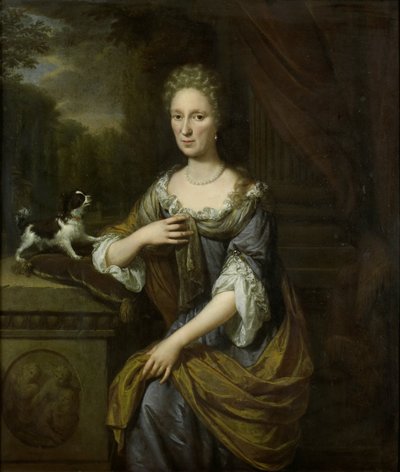 女性の肖像 作： Jan Verkolje (I)