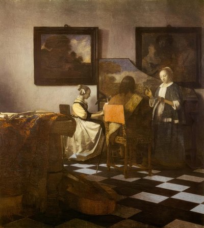 コンサート 作： Jan Vermeer van Delft