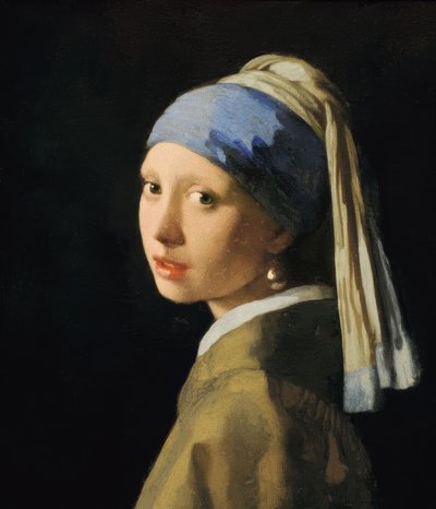 真珠を持つ少女 作： Jan Vermeer van Delft