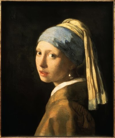 真珠を持つ少女 作： Jan Vermeer van Delft