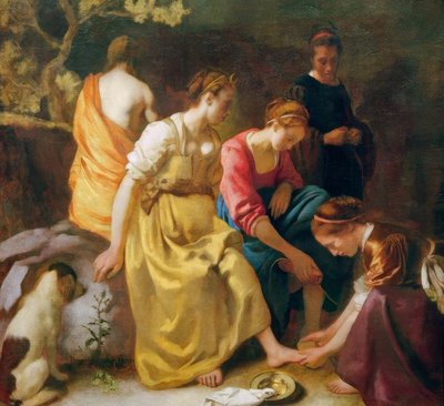 ダイアナと彼女の仲間 作： Jan Vermeer van Delft