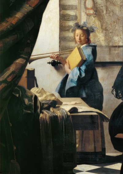 絵画の芸術 作： Jan Vermeer van Delft