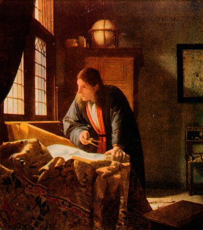 地理学者、1669年、1911年 作： Jan Vermeer van Delft