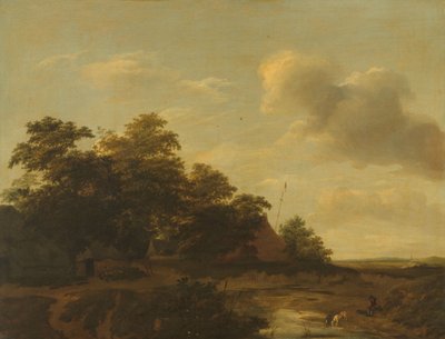 農場のある風景 作： Jan Vermeer van Haarlem (I)