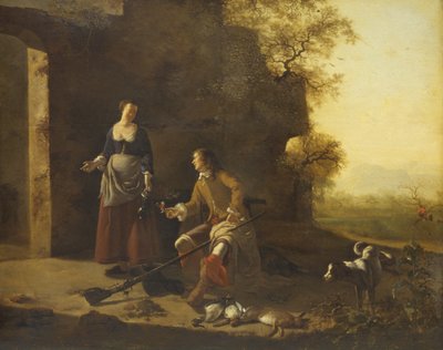 ハンターズレスト 作： Jan Vermeer van Haarlem