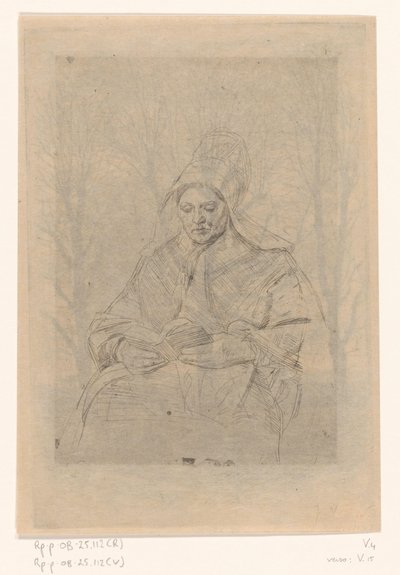 読書農家 作： Jan Veth