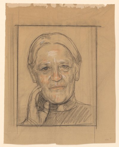バレンディナ・ヘルミナ・ミューリングの肖像 作： Jan Veth