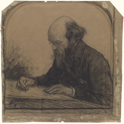 Petrus Josephus Hubertus Cuypers の肖像 作： Jan Veth