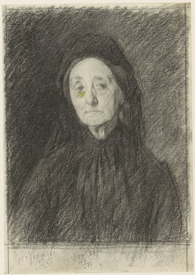 JH夫人の肖像 ギルテイ・モール 作： Jan Veth
