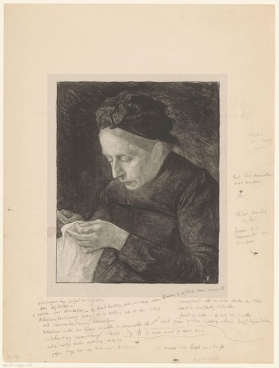 スロイター＝メテラーカンプ夫人の肖像 作： Jan Veth
