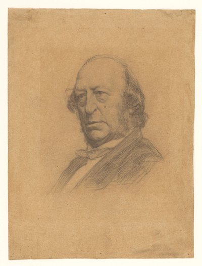 Jan van Geuns 教授の肖像 作： Jan Veth