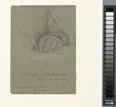 Geheimrat M. Kempner の右手の研究 作： Jan Veth