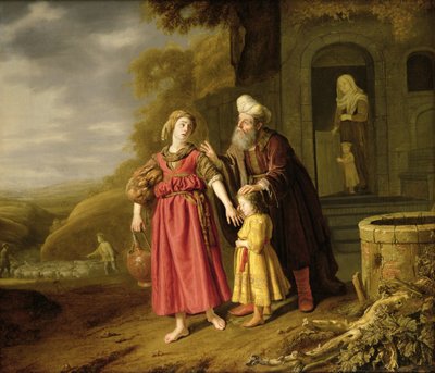 ハガールとイシュマエルの追放、1644年頃 作： Jan Victors