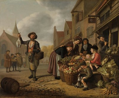 八百屋の店 De Buyskool 作： Jan Victors