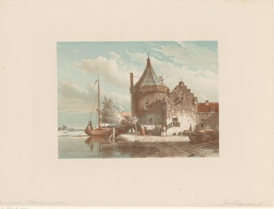 クレンボルグのウォルトーレンの眺め 作： Jan Weissenbruch