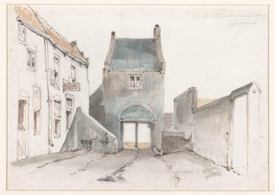 リールダムのシュタイガーポールト リールダムの水門 作： Jan Weissenbruch