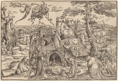 聖アントニウスの誘惑 作： Jan Wellens de Cock