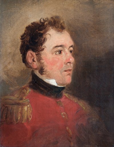 ジェームズ・ショー・ケネディ将軍の肖像、イギリス兵、1821年 作： Jan Willem Pieneman