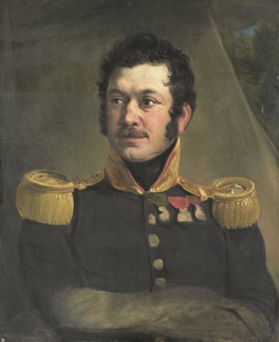 フレデリック・ノッツァー中将の肖像 作： Jan Willem Pieneman