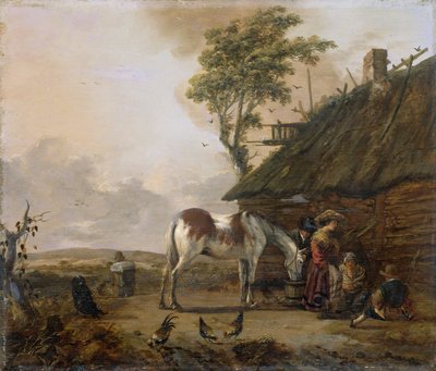 まだらの馬 作： Jan Wouwerman