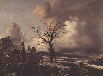冬の風景 作： Jan Wouwerman