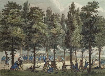 シャンゼリゼのマルセイユ、1792年6月30日、レイニエヴィンケレス（1741-1816）とダニエルフライデー（1765-1822）によって彫刻 作： Jan after Bulthuis