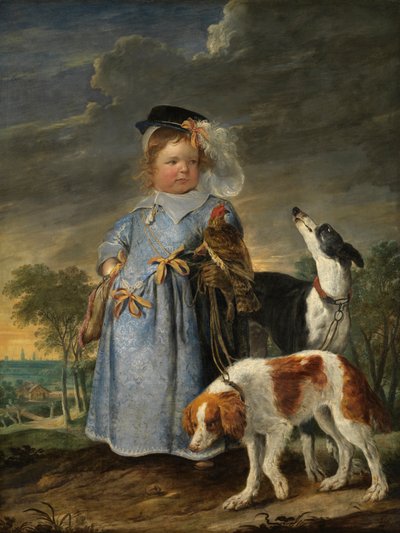 少年の肖像（パネルに油彩） 作： Jan and Quellinus Erasmus (1607 78) Fijt