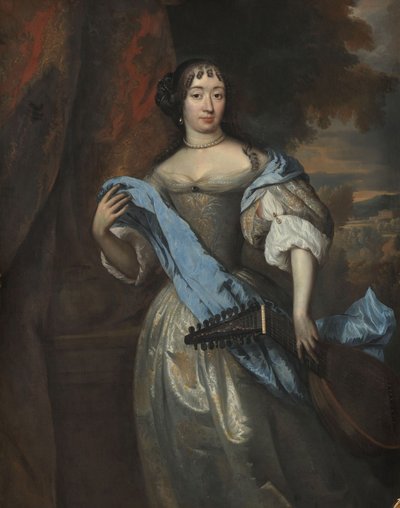 ジョアンナルジロン、ヒエロニムスヴァンベヴェリンクの妻、ヤンデベーン、1670年 作： Jan de Baen