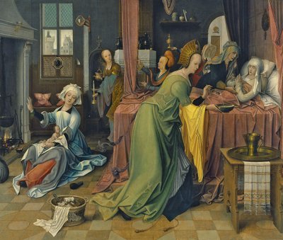 聖母の誕生 作： Jan de Beer