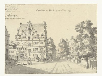 ゴッホの市庁舎 作： Jan de Beijer