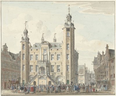 フェンローの市庁舎 作： Jan de Beijer