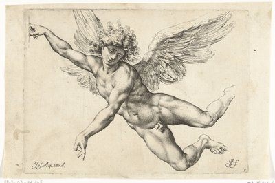 裸の空飛ぶ天使の研究 Paradigms graphices variorum artificum (シリーズタイトル) 作： Jan de Bisschop