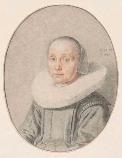 女性の肖像 作： Jan de Bray