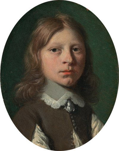 少年の頭部」 1650年頃 作： Jan de Bray