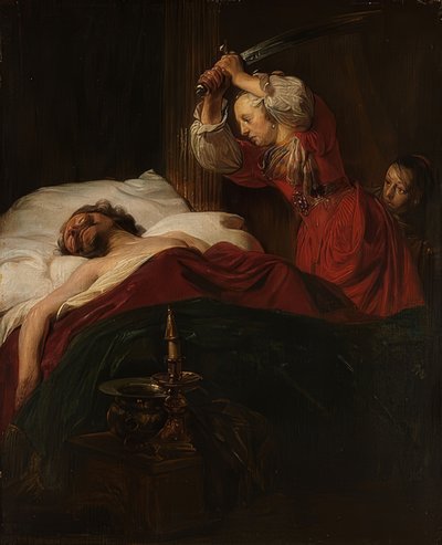 ジュディスとホロフェルネス。 1659年 作： Jan de Bray