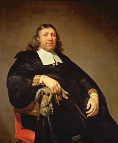 ダンマス・グルデワーゲンの肖像、1657年頃 作： Jan de Bray